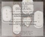 Large Dough Bowl Candles